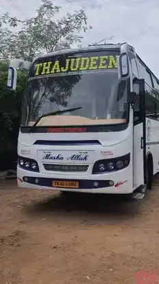 Thajudeen Yasmin Travels Bus-Front Image