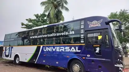 Universal  Travels Bus-Front Image