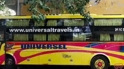 Universal   travels Bus-Side Image