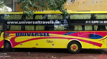 Universal  Travels Bus-Side Image