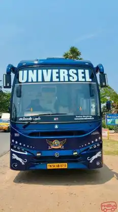 Universal  Travels Bus-Front Image