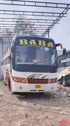 Baba Travels Bus-Front Image