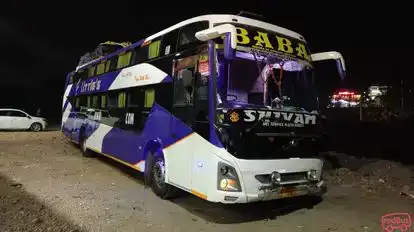 Baba Travels Bus-Front Image