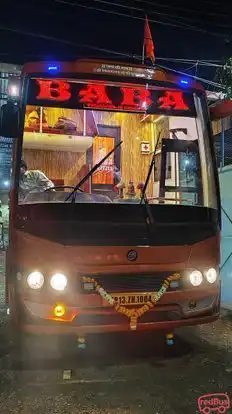 Baba Travels Bus-Front Image
