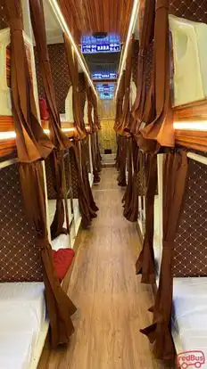 Baba Travels Bus-Seats layout Image