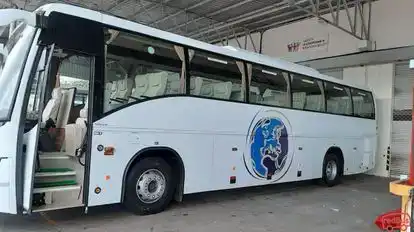 Alpha Tour and Travels Bus-Side Image