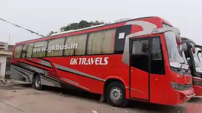 GK Travels Bus-Front Image