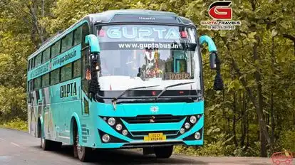 Gupta Travels Bus-Front Image