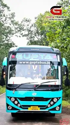 Gupta Travels Bus-Front Image