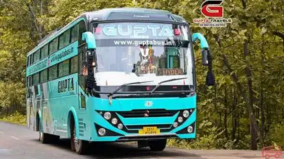 Gupta Travels Bus-Front Image