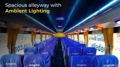 zingbus plus Bus-Seats layout Image