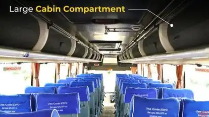 Zingbus Bus-Seats layout Image