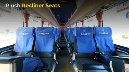 Zingbus Plus Bus-Seats layout Image