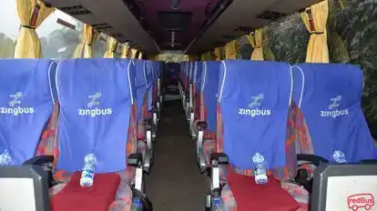 Zingbus Plus Bus-Seats layout Image