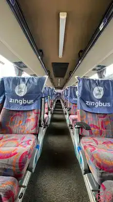 Zingbus Plus Bus-Seats layout Image