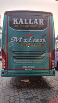 Milan Travels Bus-Front Image