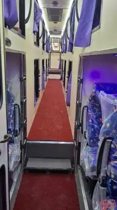 Milan Travels Bus-Seats layout Image