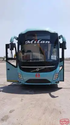 Milan Travels Bus-Front Image