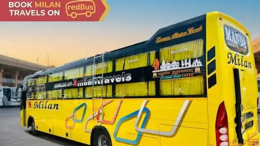 Milan Travels Bus-Front Image