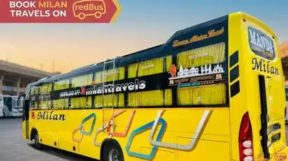 Milan Travels Bus-Front Image