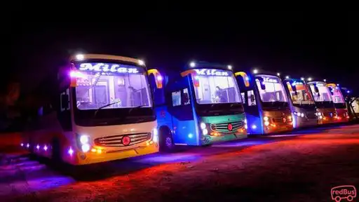 Milan Travels Bus-Front Image