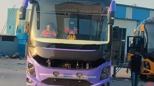 Milan Travels Bus-Front Image