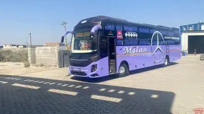 Milan Travels Bus-Side Image