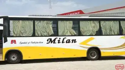 Milan Travels Bus-Side Image
