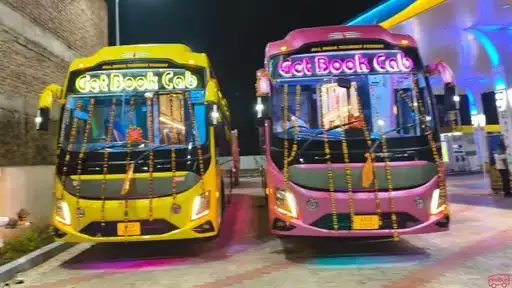 India Tours & Travels (GetBookCab) Bus-Front Image