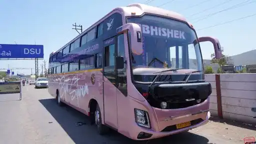 Anjali Abhishek Bapasitaram Travels Bus-Front Image