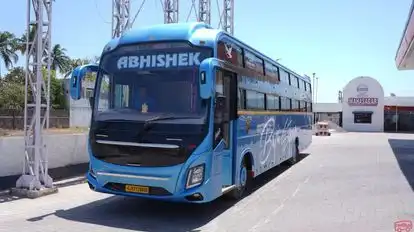 Anjali Abhishek Bapasitaram Travels Bus-Front Image