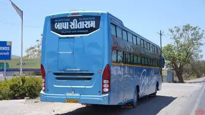 Anjali Abhishek Bapasitaram Travels Bus-Side Image