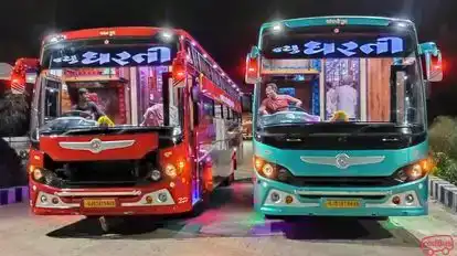 New Dharti Travels Bus-Front Image