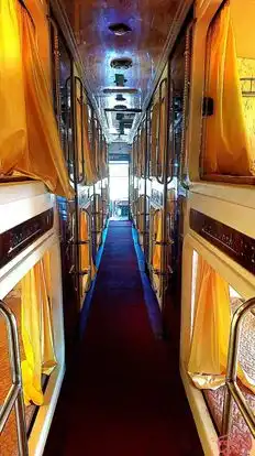 Krishna Travels Bus-Seats layout Image