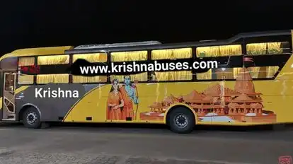 Krishna Travels Bus-Side Image