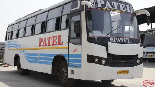 Patel tours and travels Bus-Front Image