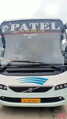 Patel tours and travels Bus-Front Image