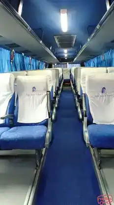 Patel tours and travels Bus-Seats layout Image