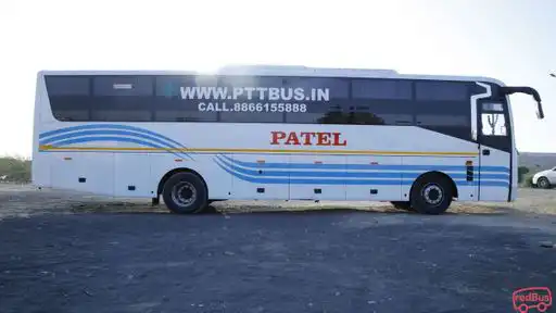 Patel tours and travels Bus-Front Image