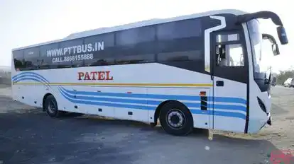 Patel tours and travels Bus-Front Image