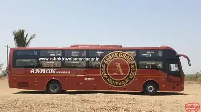 Ashok Travels Bus-Side Image