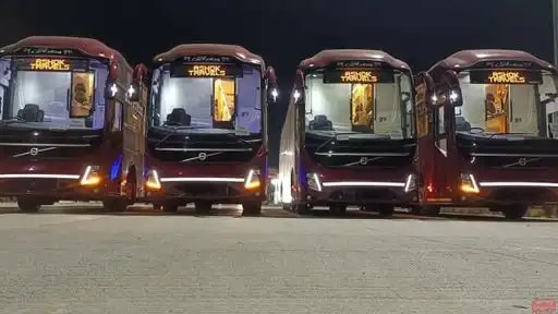 Ashok Travels Bus-Front Image