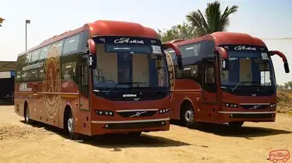 Ashok Travels Bus-Front Image