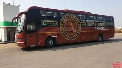 Ashok travels mandsaur group Bus-Side Image