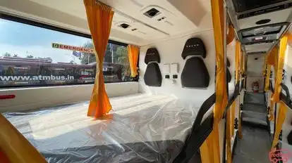Ashok Travels Bus-Seats layout Image