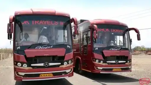 Ashok Travels Bus-Front Image