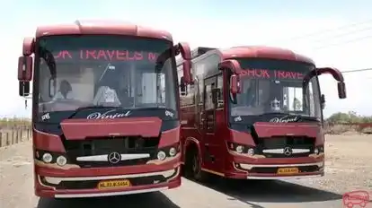 Ashok Travels Bus-Front Image