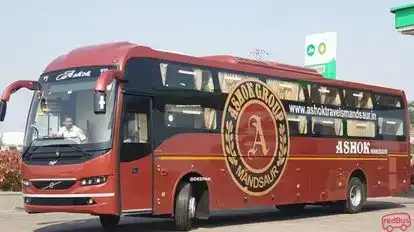 Ashok Travels Bus-Side Image