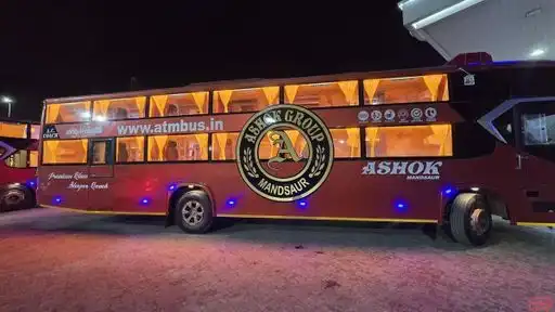 Ashok Travels Bus-Front Image