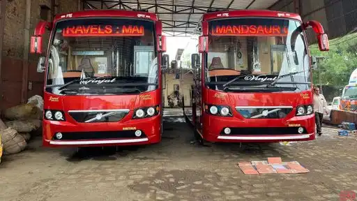 Ashok Travels Bus-Front Image